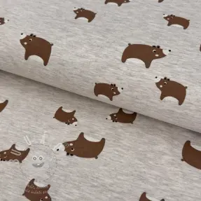 Úplet Bears light sand melange