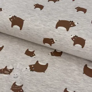 Úplet Bears light sand melange