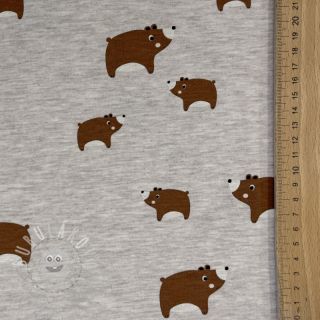 Úplet Bears light sand melange