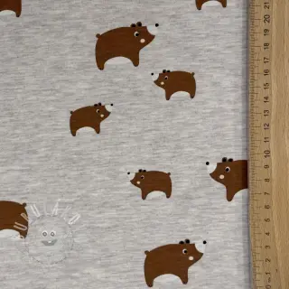 Úplet Bears light sand melange
