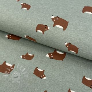 Úplet Bears dark mint melange