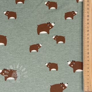 Úplet Bears dark mint melange