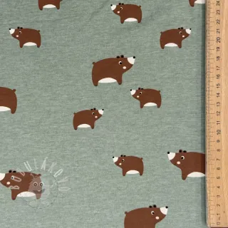 Úplet Bears dark mint melange