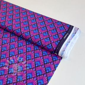 Viskóza RADIANCE Graphic navy digital print