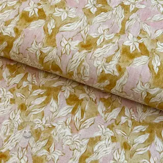 Viskóza se lnem CREPE Flowers Tomi digital print