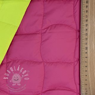 Prošev Graphic square pink lime