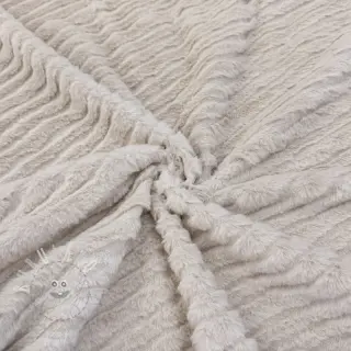 Umělá kožešina Stripes beige