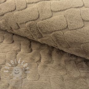 Umělá kožešina Abstract sand