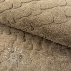 Umělá kožešina Abstract sand