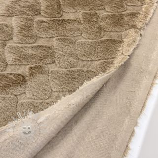 Umělá kožešina Abstract sand