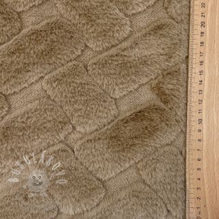 Umělá kožešina Abstract sand