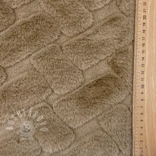 Umělá kožešina Abstract sand