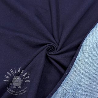 Teplákovina DENIM indigo blue