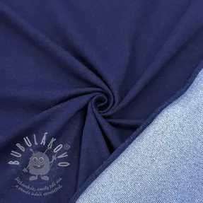 Teplákovina DENIM dark blue
