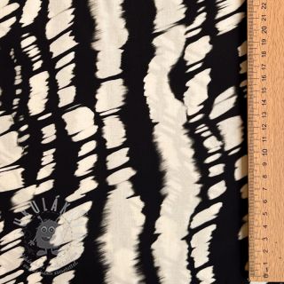 Viskóza RADIANCE Imagine black digital print