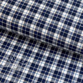 Bavlněná látka YARN DYED CHECK BRUSHED Silva design B