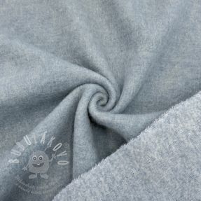 Kabátovina PRATO wool light blue melange