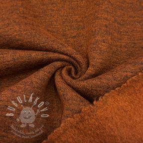 Kabátovina PRATO wool brick melange