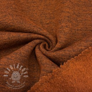 Kabátovina PRATO wool brick melange