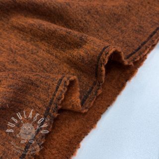 Kabátovina PRATO wool brick melange