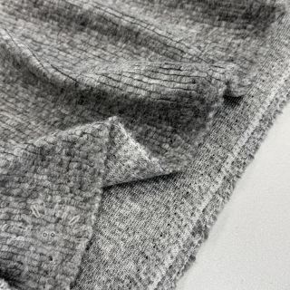 Kabátovina PRATO wool light grey melange