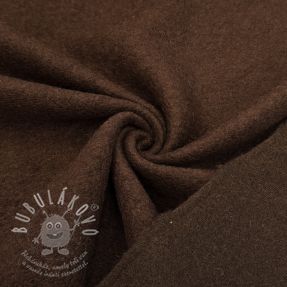 Kabátovina PRATO wool dark brown