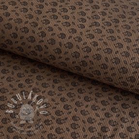Manšestr STRETCH Little hedgehog taupe