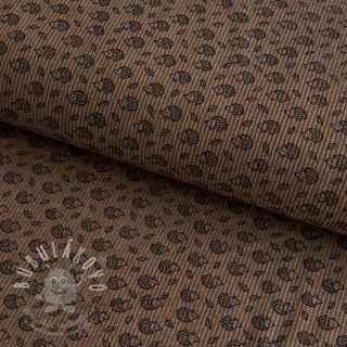 Manšestr STRETCH Little hedgehog taupe