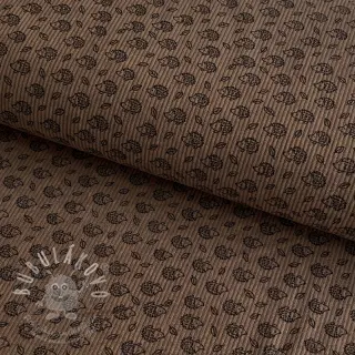 Manšestr STRETCH Little hedgehog taupe