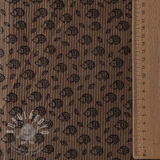 Manšestr STRETCH Little hedgehog taupe