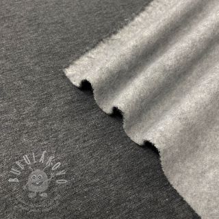 Teplákovina počesaná JOGGING grey melange