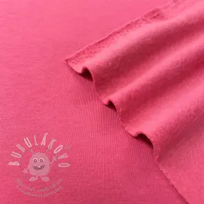 Teplákovina počesaná JOGGING fuchsia