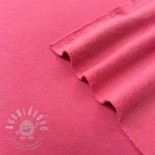 Teplákovina počesaná JOGGING fuchsia