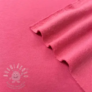 Teplákovina počesaná JOGGING fuchsia