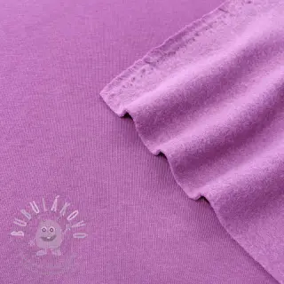 Teplákovina počesaná JOGGING light violet