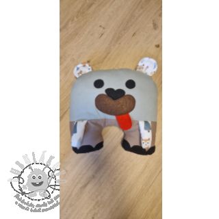 Bavlněný popelín sage