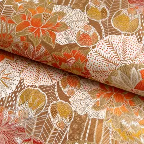 Dekorační látka jacquard Opium allover peanut