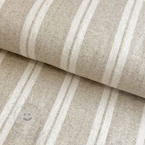Dekorační látka jacquard LINEN LOOK Etretat lin