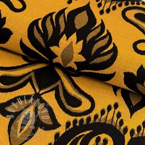 Dekorační látka jacquard Baccara gold