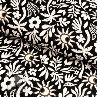Dekorační látka jacquard Sunlight noir