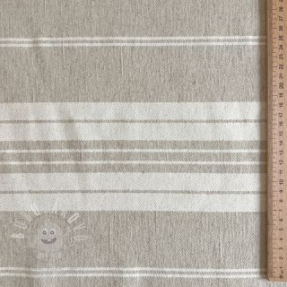 Dekorační látka jacquard LINEN LOOK Granville lin