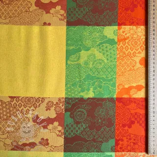 Dekorační látka FRENCH TABLE CLOTH JACQUARD Niwa allover summer