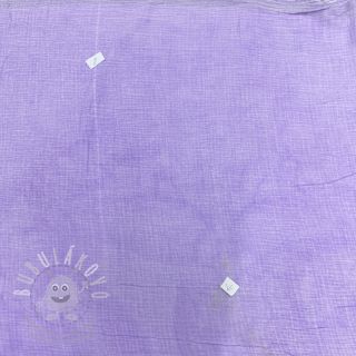 Dvojitá gázovina/mušelín Vintage violet II.třída