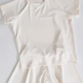 Úplet VISCOSE TENCEL off white