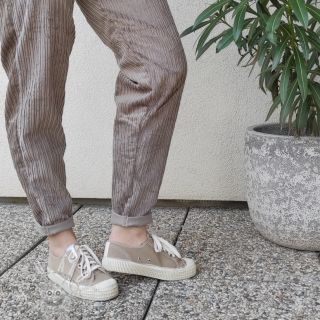 Manšestr STRIPE beige