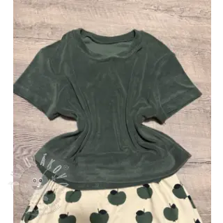 Froté elastické dark green
