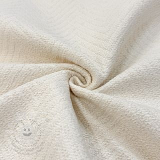 Dekorační látka jacquard Saxo ecru