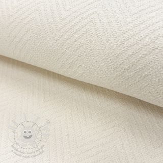 Dekorační látka jacquard Saxo ecru