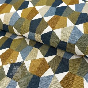 Dekorační látka jacquard Mustang blue