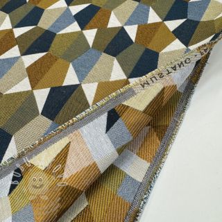 Dekorační látka jacquard Mustang blue